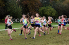Womens junior National Cross Country Relay, Berry Hill Park, Mansfield. Photo:  David T. Hewitson/Sports for All Pics